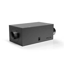 AC Infinity Inline Filter Box 4" With High Efficacy Filter, Whole House HVAC Filtration Kit, Fits 4-Inch Inline Duct Fans For Fresh Air Intake And Ventilation