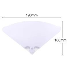 Uxcell 60Pcs Paper Paint Strainer 150 Micron 190mmx100mm Cone Paint Screen Funnel Nylon Mesh For Filtering Paint Gasoline Fuel -Air Filter Sales 21H3hujX78L