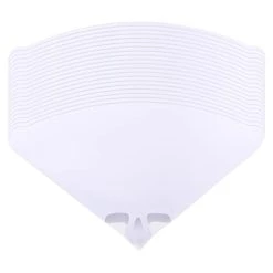 Uxcell 60Pcs Paper Paint Strainer 150 Micron 190mmx100mm Cone Paint Screen Funnel Nylon Mesh For Filtering Paint Gasoline Fuel