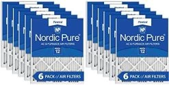Nordic Pure 10x10x1 MERV 13 Pleated Plus Carbon AC Furnace Air Filters 2 Pack -Air Filter Sales 41379LEKjSL. AC