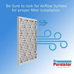 14"x30"x1" HI-E40 Extended Pleat Purolator MERV 8 Filter (4 Pack) -Air Filter Sales 4192fU0fdYL 1