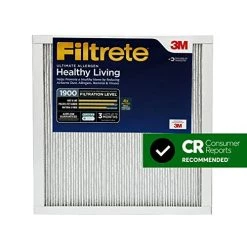 Filtrete 12x12x1 Air Filter, MPR 1900, MERV 13, Healthy Living Ultimate Allergen 3-Month Pleated 1-Inch Air Filters, 6 Filters 8 Filtrete 12x12x1 Air Filter, MPR 1900, MERV 13, Healthy Living Ultimate Allergen 3-Month Pleated 1-Inch Air Filters, 6 Filters -Air Filter Sales 41AmkMcpW1L