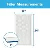 Filtrete 12x24x1 Air Filter, MPR 2200, MERV 13, Healthy Living Elite Allergen 3-Month Pleated 1-Inch Air Filters, 6 Filters -Air Filter Sales 41Fe9L2JMML