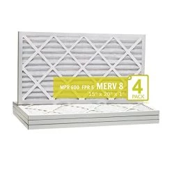 15"x20"x1" Xtreme Plus Air Guard MERV 8 Filter (4 Pack)