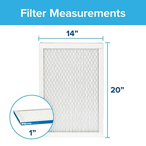 Filtrete 14x20x1 Air Filter, MPR 1900, MERV 13, Healthy Living Ultimate Allergen 3-Month Pleated 1-Inch Air Filters, 6 Filters 5 Filtrete 14x20x1 Air Filter, MPR 1900, MERV 13, Healthy Living Ultimate Allergen 3-Month Pleated 1-Inch Air Filters, 6 Filters - Image 3