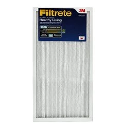 Filtrete 14x25x1 Air Filter, MPR 1900, MERV 13, Healthy Living Ultimate Allergen 3-Month Pleated 1-Inch Air Filters, 6 Filters