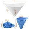 Paint Strainer With 100 Micron Filter Tips, Emapoy Disposable Paint Strainers Filters Cone With Silicone Funnel For Home, Automotive, Art, Crafts & Painting Project -Air Filter Sales 41OXHiOJrWS