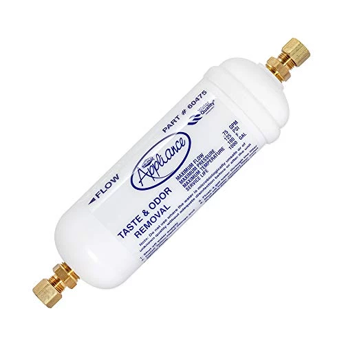 EZ-FLO 6 Inch In-Line Water Filter, Brass 1/4 Inch MIP X 7/16 Inch Compression Adapters, 60476N 4 EZ-FLO 6 Inch In-Line Water Filter, Brass 1/4 Inch MIP X 7/16 Inch Compression Adapters, 60476N - Image 2