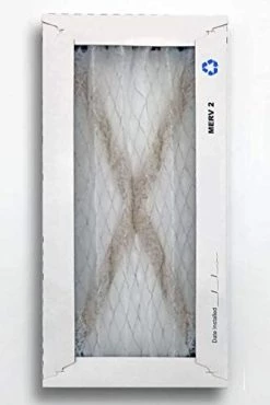 14 X 20 MERV 2 HVAC Filter, 3-Pack - High Efficiency Replacement Air Filters For Residential & Commercial Units - Pleated Cotton & Synthetic Media - Energy Saving Whole Home Air Conditioner Parts -Air Filter Sales 41SXd3sG9DL