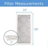 14"x30"x1" HI-E40 Extended Pleat Purolator MERV 8 Filter (4 Pack) -Air Filter Sales 41V3oOVdp7L