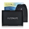 Premium Reusable Furnace Filters By Filter4Life [2-Refills]-Washable & Dryable Microfiber AC Furnace Air Filter For Dust, Smoke, Pollen Protection-Lasts Forever HVAC Filter Metal Frame(20" X 20" X 1") -Air Filter Sales 41XqziSMVPL