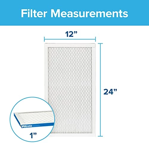 Filtrete 12x24x1 Air Filter, MPR 1900, MERV 13, Healthy Living Ultimate Allergen 3-Month Pleated 1-Inch Air Filters, 6 Filters 5 Filtrete 12x24x1 Air Filter, MPR 1900, MERV 13, Healthy Living Ultimate Allergen 3-Month Pleated 1-Inch Air Filters, 6 Filters - Image 3