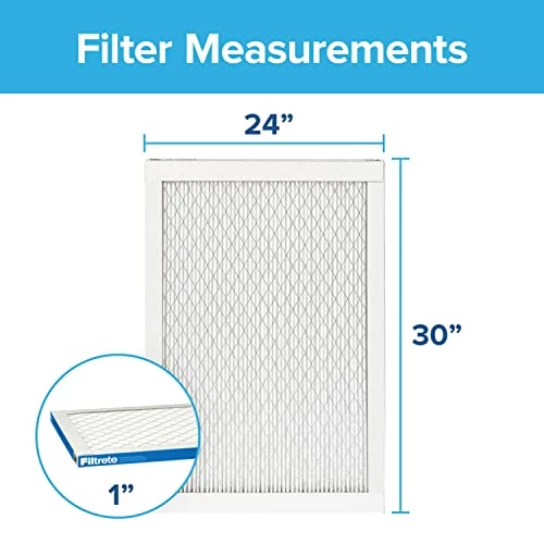 Filtrete 24x30x1 Air Filter, MPR 1900, MERV 13, Healthy Living Ultimate Allergen 3-Month Pleated 1-Inch Air Filters, 6 Filters 4 Filtrete 24x30x1 Air Filter, MPR 1900, MERV 13, Healthy Living Ultimate Allergen 3-Month Pleated 1-Inch Air Filters, 6 Filters - Image 2