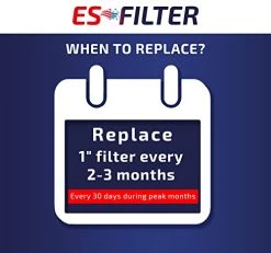 ESfilter 20x25x1 Air Filter MERV 8 Dust Defense Pleated HVAC AC Furnace Air Filters Replacement (Actual Size: 19.50 X 24.50 X 0.75 Inches) -Air Filter Sales 41qxNWmzxpL