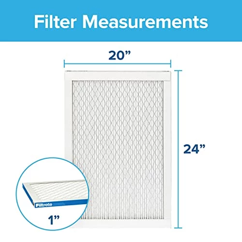 Filtrete 20x24x1 Air Filter, MPR 1900, MERV 13, Healthy Living Ultimate Allergen 3-Month Pleated 1-Inch Air Filters, 6 Filters 5 Filtrete 20x24x1 Air Filter, MPR 1900, MERV 13, Healthy Living Ultimate Allergen 3-Month Pleated 1-Inch Air Filters, 6 Filters - Image 3