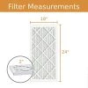 18"x24"x2" Xtreme Plus Air Guard Pleat Furnace Filter MERV 8 (3 Pack) -Air Filter Sales 41rP2U30JvL