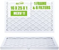 Housmile 16x25x1 Air Filter, 6 Pack, MERV 11, MPR 1000, ABS White Plastic Frame, Durable And Easy To Replace (exact Dimensions: 15.6x24.6x 0.9 Inch) 15 Housmile 16x25x1 Air Filter, 6 Pack, MERV 11, MPR 1000, ABS White Plastic Frame, Durable And Easy To Replace (exact Dimensions: 15.6x24.6x 0.9 Inch) -Air Filter Sales 41syf7mbqjL. AC