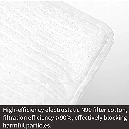 RANKSING Replacement Parts, Electrostatic High Efficiency Fiber Filter Cotton For Mesh Or Neoprene Running,10 Pack 4 RANKSING Replacement Parts, Electrostatic High Efficiency Fiber Filter Cotton For Mesh Or Neoprene Running,10 Pack - Image 2