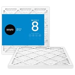 Simply By MervFilters, 10x10x1 Air Filter, MERV 8, MPR 600, AC Furnace Air Filter, 2 Pack