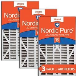 Nordic Pure 16x25x3 MERV 15 Plus Carbon Trion Air Bear Cub Replacement Air Filter 1 Pack -Air Filter Sales 51 MSlkvERL. AC