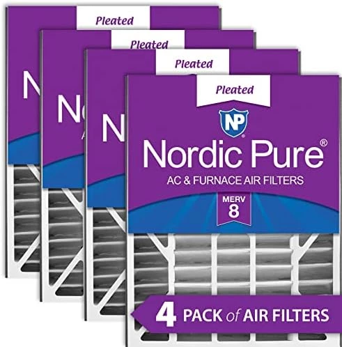 Nordic Pure 20x25x5 MERV 10 Pleated Air Bear Plus Carbon Replacement AC Furnace Air Filters 2 Pack 8 Nordic Pure 20x25x5 MERV 10 Pleated Air Bear Plus Carbon Replacement AC Furnace Air Filters 2 Pack - Image 6