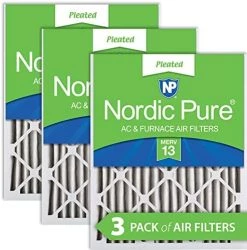 Nordic Pure 24x30x2 MERV 7 Pleated Plus Carbon AC Furnace Air Filters 3 Pack -Air Filter Sales 515aLjJKMaL. AC