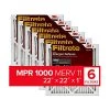 Filtrete 22x22x1 Air Filter MPR 1000 MERV 11, Allergen Defense, 6-Pack (exact Dimensions 21.69x21.69x0.81) 1 Filtrete 22x22x1 Air Filter MPR 1000 MERV 11, Allergen Defense, 6-Pack (exact Dimensions 21.69x21.69x0.81) -Air Filter Sales 515pFD6kl8L