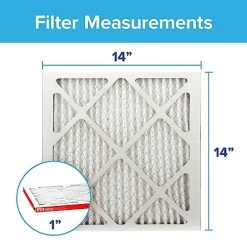 Filtrete 14x14x1 Air Filter MPR 1000 MERV 11, Allergen Defense, 6-Pack (exact Dimensions 13.81x13.81x0.81)