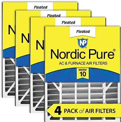 Nordic Pure 20x25x5 MERV 10 Pleated Air Bear Plus Carbon Replacement AC Furnace Air Filters 2 Pack 12 Nordic Pure 20x25x5 MERV 10 Pleated Air Bear Plus Carbon Replacement AC Furnace Air Filters 2 Pack - Image 10