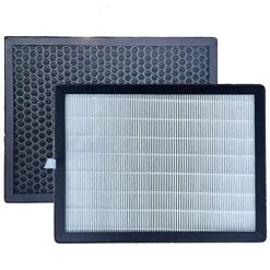 OUKEETO HEPA Air Filters, 5-Micron Outer Filter For FJ180 Air Filtration Systems (Pack Of 2)