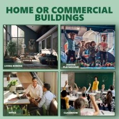 CERO 16x20x1 Manual Reusable Air Filter，MERV 12 Pleated Air Filter Replacement (Actual Size: 15.5"x19.5"x0.75")， 1 Frame + 6 Piece -Air Filter Sales 51NTRn1pTSL