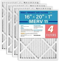 LotFancy 20x25x1 Air Filters, MERV 13 AC Furnace Filters, 6 Pack Pleated Air Conditioner HVAC Filters (Actual Size: 19.75 X 24.75 X 0.75 Inches) -Air Filter Sales 51NZ67KsY0L. AC