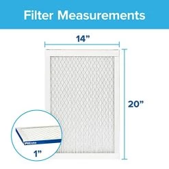 Filtrete 14x20x1 Air Filter, MPR 2200, MERV 13, Healthy Living Elite Allergen 3-Month Pleated 1-Inch Air Filters, 6 Filters