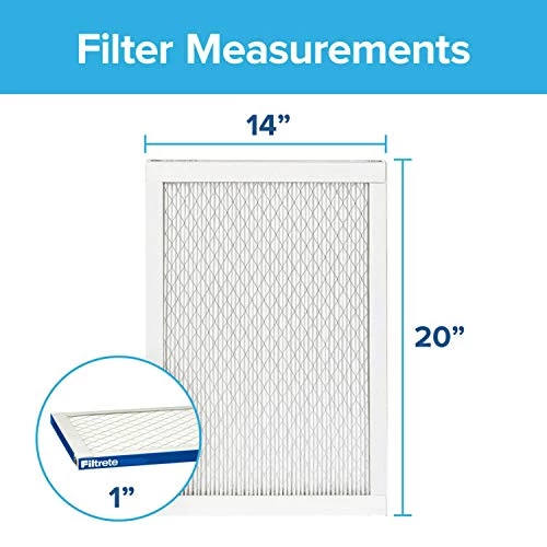Filtrete 14x20x1 Air Filter, MPR 2200, MERV 13, Healthy Living Elite Allergen 3-Month Pleated 1-Inch Air Filters, 6 Filters 3 Filtrete 14x20x1 Air Filter, MPR 2200, MERV 13, Healthy Living Elite Allergen 3-Month Pleated 1-Inch Air Filters, 6 Filters
