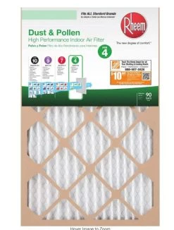 12 X 30 X 1 Basic Household Pleated FPR 4 - Air Filter (12 Pack)