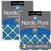 Nordic Pure 14x24x1 MERV 7 Pleated Plus Carbon AC Furnace Air Filters 2 Pack 1 Nordic Pure 14x24x1 MERV 7 Pleated Plus Carbon AC Furnace Air Filters 2 Pack -Air Filter Sales 51Qbpg2DBcL