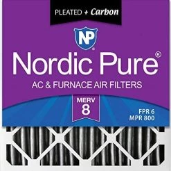 Nordic Pure 18x18x2 MERV 12 Pleated Plus Carbon AC Furnace Air Filters 3 Pack 29 Nordic Pure 18x18x2 MERV 12 Pleated Plus Carbon AC Furnace Air Filters 3 Pack -Air Filter Sales 51RxziYeflL. AC