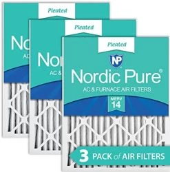 Nordic Pure 24x30x2 MERV 7 Pleated Plus Carbon AC Furnace Air Filters 3 Pack -Air Filter Sales 51SGiOvKwhL. AC