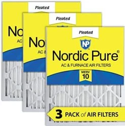 Nordic Pure 24x30x2 MERV 7 Pleated Plus Carbon AC Furnace Air Filters 3 Pack -Air Filter Sales 51XxPTis5kL. AC