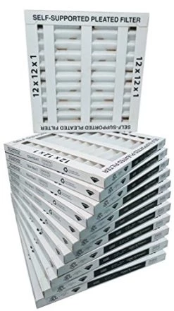 Sterling Seal KP-5251005733 Purolator Key Pleat Extended Surface Pleated Air Filter, Mechanical MERV 8, 11.75" Height, 0.75" Thick, 11.75" Width (Pack Of 12)