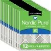 Nordic Pure 14x25x1 MERV 13 Pleated Plus Carbon AC Furnace Air Filters 12 Pack -Air Filter Sales 51bDW8jHGsL