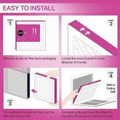 Simply By MervFilters 10x20x1 Air Filters, Merv 11, MPR 1000, AC Furnace Air Filter 6 Pack -Air Filter Sales 51epPnSDPPL