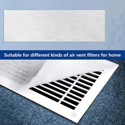Wintcomfort Air Vent Filter Kit For Home With Installation Tape - 20" W X 90" H Electrostatic Media Airduct Filter For AC & Heating, Registers & Grilles, HVAC, More Than 36 Filters Per Pack 13 Wintcomfort Air Vent Filter Kit For Home With Installation Tape - 20" W X 90" H Electrostatic Media Airduct Filter For AC & Heating, Registers & Grilles, HVAC, More Than 36 Filters Per Pack -Air Filter Sales 51fUJLIOwaL