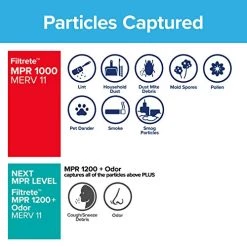 Filtrete 14x20x1 Air Filter MPR 1000 MERV 11, Allergen Defense, 6-Pack (exact Dimensions 13.81x19.81x0.81) 9 Filtrete 14x20x1 Air Filter MPR 1000 MERV 11, Allergen Defense, 6-Pack (exact Dimensions 13.81x19.81x0.81) -Air Filter Sales 51jalpjfTML 4
