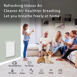 14x14x1 Air Filter,MERV 8 Pleated Air Filter,AC Furnace Air Filter,Reusable ABS Plastic Frame (1 Frame + 9 Filters MERV8, 14x14x1) -Air Filter Sales 51kkwNJFr7L