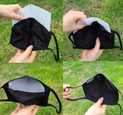 Replacement Disposable Non-woven Anti Droplet Filter For Cloth Masks With Filter Pocket 70g/m² Polypropylene 100% Air Filter, Made In Korea - DIY Cut To Fit Face Mask Filter Inserts 12 Replacement Disposable Non-woven Anti Droplet Filter For Cloth Masks With Filter Pocket 70g/m² Polypropylene 100% Air Filter, Made In Korea - DIY Cut To Fit Face Mask Filter Inserts -Air Filter Sales 51mvWLDGX1L