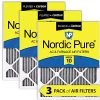 Nordic Pure 20x30x1 MERV 10 Pleated Plus Carbon AC Furnace Air Filters 3 Pack -Air Filter Sales 51oCIvUwYBL
