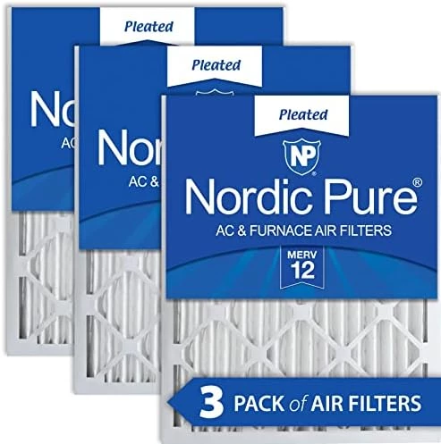 Nordic Pure 18x18x2 MERV 12 Pleated Plus Carbon AC Furnace Air Filters 3 Pack 17 Nordic Pure 18x18x2 MERV 12 Pleated Plus Carbon AC Furnace Air Filters 3 Pack - Image 15
