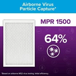 Filtrete 24x24x1 Air Filter, MPR 1500, MERV 12, Healthy Living Ultra-Allergen 3-Month Pleated 1-Inch Air Filters, 6 Filters -Air Filter Sales 51qI473bkvL 7