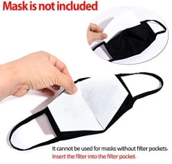 Replacement Disposable Non-woven Anti Droplet Filter For Cloth Masks With Filter Pocket 70g/m² Polypropylene 100% Air Filter, Made In Korea - DIY Cut To Fit Face Mask Filter Inserts 13 Replacement Disposable Non-woven Anti Droplet Filter For Cloth Masks With Filter Pocket 70g/m² Polypropylene 100% Air Filter, Made In Korea - DIY Cut To Fit Face Mask Filter Inserts -Air Filter Sales 51rWTe3ZlgL